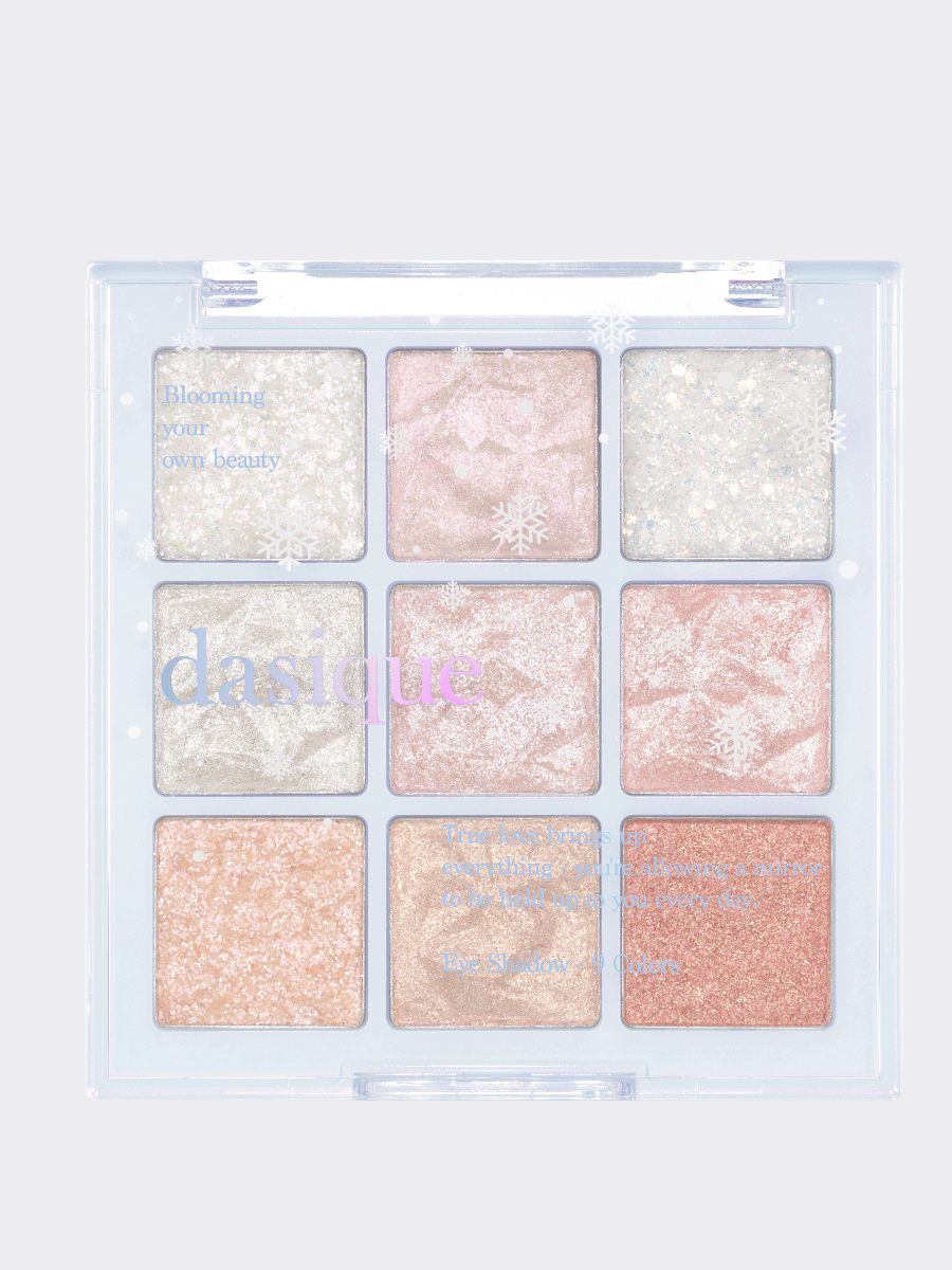 ПалеткасияющихтенейдлявекDasiqueShadowPalette#25HolidaySnowball