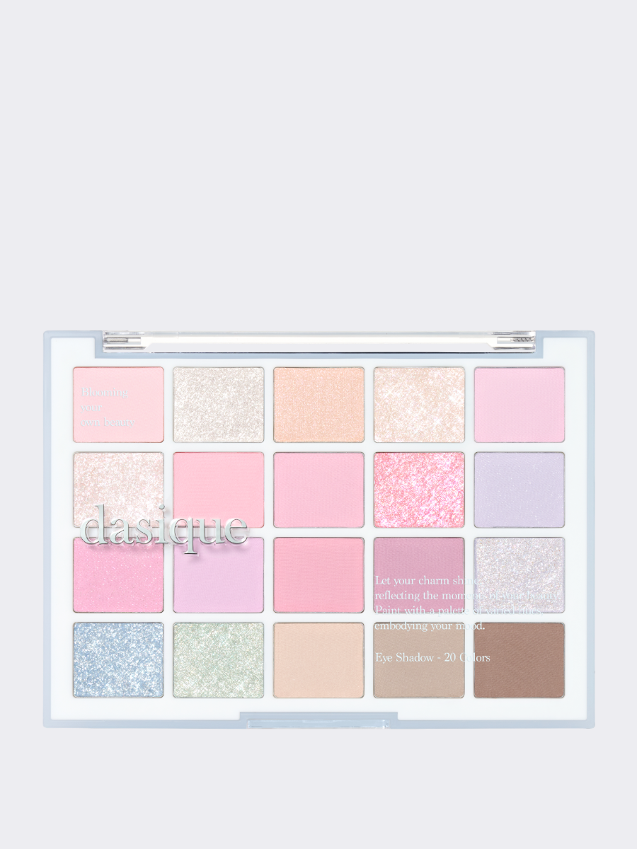 БольшаяпалеткатенейдлявекDasiqueMoodShadowPalette#05CottonPowder