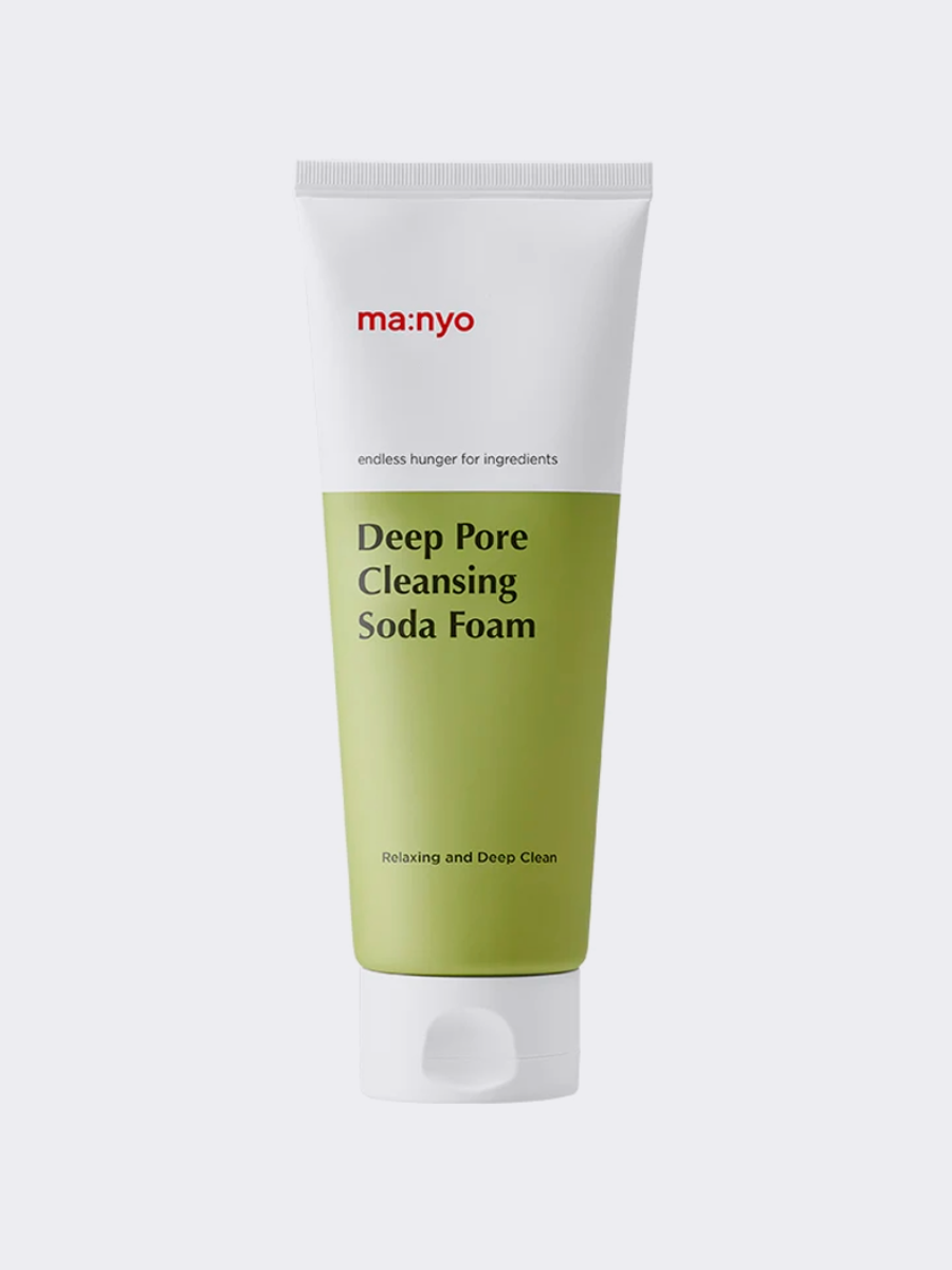 Глубокоочищающая пенка для умывания с содой Ma:nyo Factory Deep Pore  Cleansing Soda Foam 🖤 Купить в интернет-магазине ❥ Hey! Babes Cosmetics