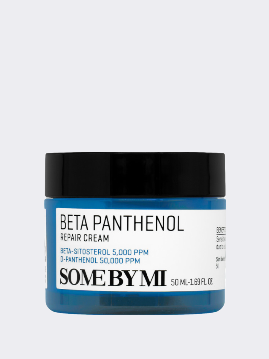 Регенерирующий крем для лица с пантенолом Some By Mi Beta Panthenol Repair  Cream 🖤 Купить в интернет-магазине ❥ Hey! Babes Cosmetics