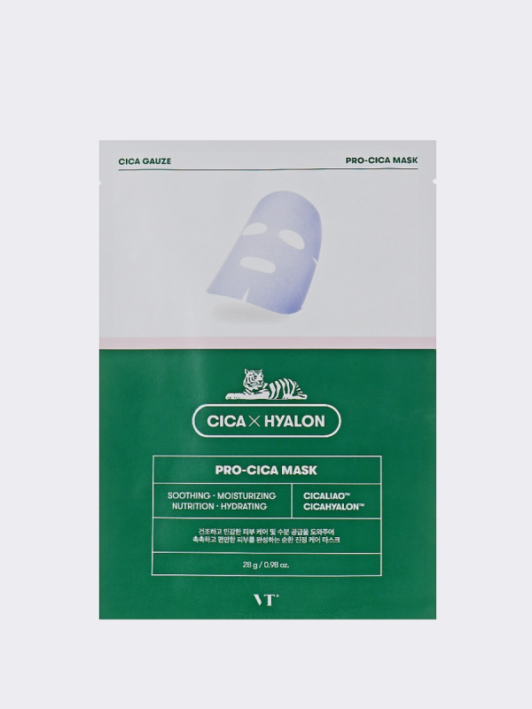 Vt cica. Маска cica Hyalon VT Pro-cica Mask. Cica Soothing Mask (восстанавливающая и успокаивающая маска) 25g. Тканевая маска с центеллой. VT Cosmetics маска с центеллой.