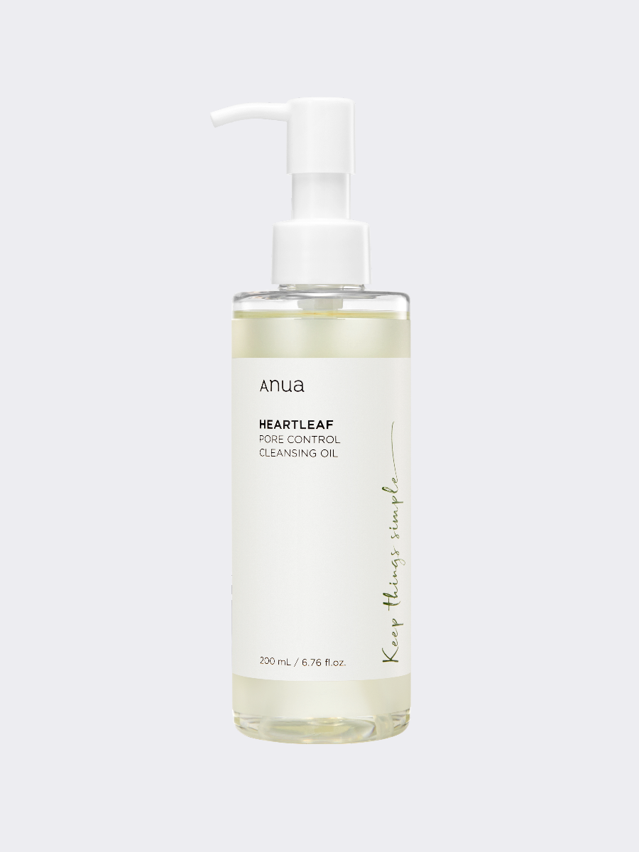 Очищающее гидрофильное масло с экстрактом хауттюйни ANUA Heartleaf Pore  Control Cleansing Oil 🖤 Купить в интернет-магазине ❥ Hey! Babes Cosmetics