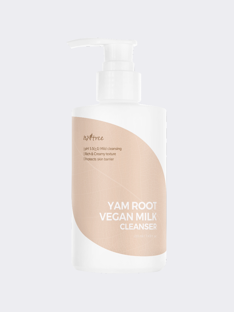 Очищающее гидрофильное молочко с экстрактом корня ямса IsNtree Yam Root  Vegan Milk Cleanser 🖤 Купить в интернет-магазине ❥ Hey! Babes Cosmetics