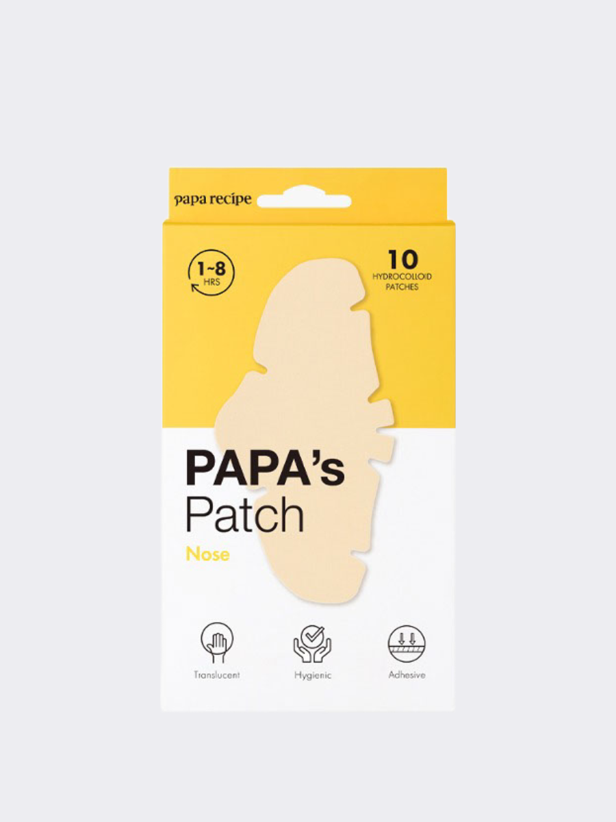 Гидроколлоидные патчи для очищения сальных нитей на носу Papa Recipe Papas  Patch Nose 🖤 Купить в интернет-магазине ❥ Hey! Babes Cosmetics