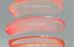 Нежный глянцевый тинт для губ UNLEASHIA Berry Shot Lip Tint No. 2 Peachy Peach