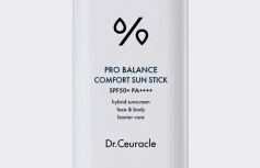 Солнцезащитный стик с пробиотиками Dr.Ceuracle Pro Balance Comfort Sun Stick SPF50+ PA++++