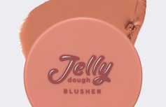 Мягкие румяна в ореховом оттенке HOLIKA HOLIKA Jelly Dough Blusher 04 Nuts Jelly