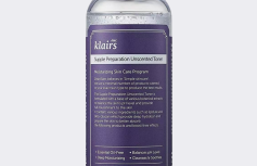 Увлажняющий тонер без масел и отдушек Dear, Klairs Supple Preparation Unscented Toner