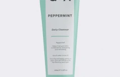 Освежающий гель для умывания с экстрактом перечной мяты Q+A Peppermint Daily Cleanser