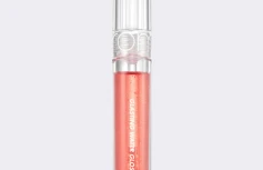 Жидкий блеск для губ с сияющими частицами в кораловом оттенке rom&nd Glasting Water Gloss 01 Sanho Crush