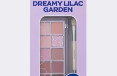 Набор теней для век и кисти для макияжа глаз rom&nd Better Than Palette Dual Brush Set 09 Dreamy Lilac Garden