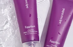 Очищающая пенка для умывания с экстрактом баклажана Papa Recipe Eggplant Clearing Mild Cleansing Foam