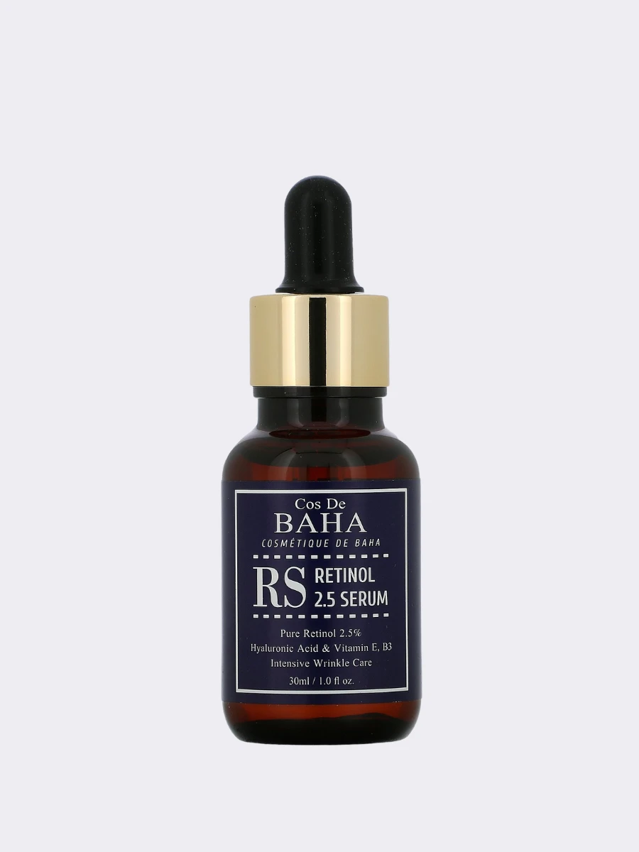 Омолаживающая сыворотка с ретинолом Cos De BAHA Retinol 2.5 serum RS 🖤  Купить в интернет-магазине ❥ Hey! Babes Cosmetics