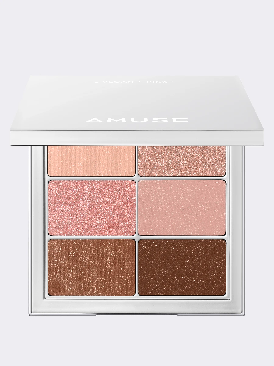 ПалеткатенейдлявекAMUSEEyeVeganSheerPalette02SheerPink