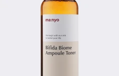 Укрепляющий ампульный тонер с бифидобактериями MAXI Ma:nyo Factory Bifida Biome Ampoule Toner