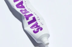 Отбеливающая зубная паста с перекисью водорода для свежего дыхания SALTRAIN Purple Clean Breath Toothpaste