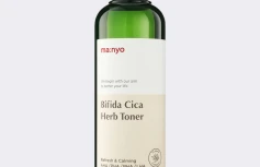 Очищающий тоник для чувствительной кожи MA:NYO Bifida Cica Herb Toner