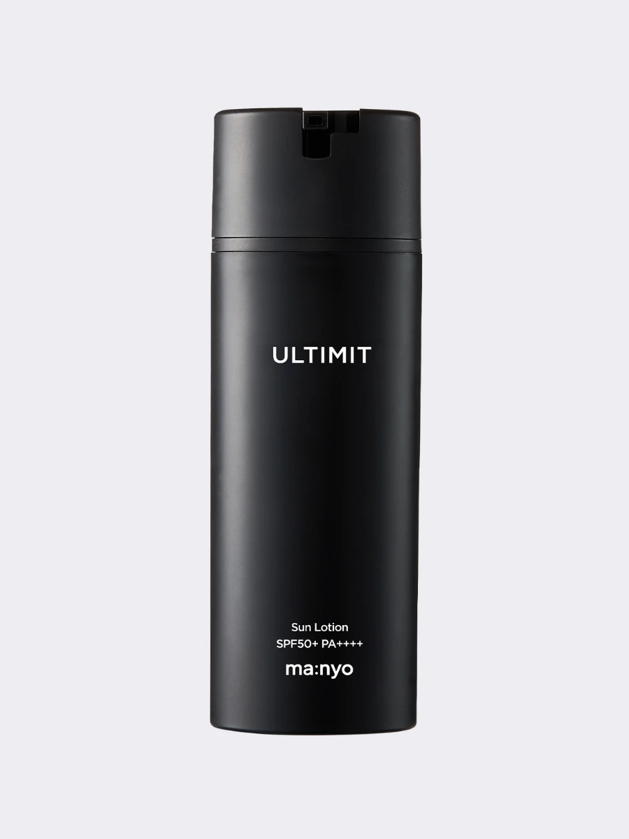 Солнцезащитный лосьон с растительными экстрактами Ma:nyo Factory Ultimit  All-In-One Sun Lotion SPF50+ PA++++ 🖤 Купить в интернет-магазине ❥ Hey!  Babes Cosmetics