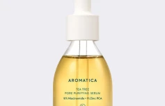 Сыворотка для жирной кожи Aromatica Tea Tree Pore Purifying Serum 10% Niacinamide + 1% Zinc PCA