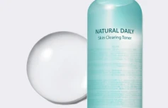 Ежедневный очищающий тонер с растительными экстрактами The Saem Natural Daily Skin Clearing Toner
