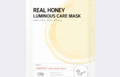 Питательная тканевая маска с мёдом для сияния кожи Some By Mi Real Honey Luminous Care Mask