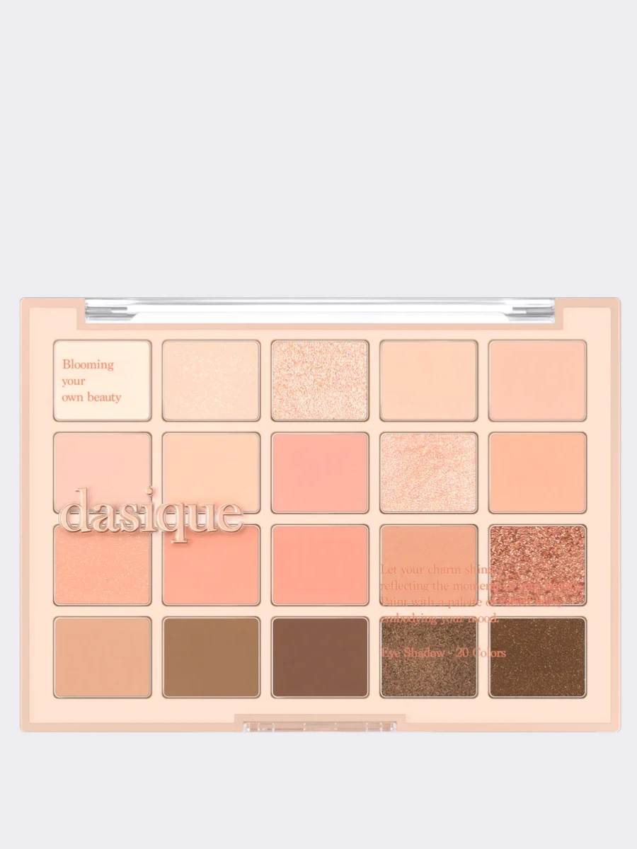 БольшаяпалеткатенейдлявекDasiqueMoodShadowPalette#03SpringCoral