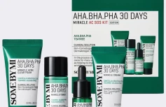 Набор миниатюр с кислотами для проблемной кожи Some By Mi 30 Days Miracle AC SOS Kit AHA-BHA-PHA